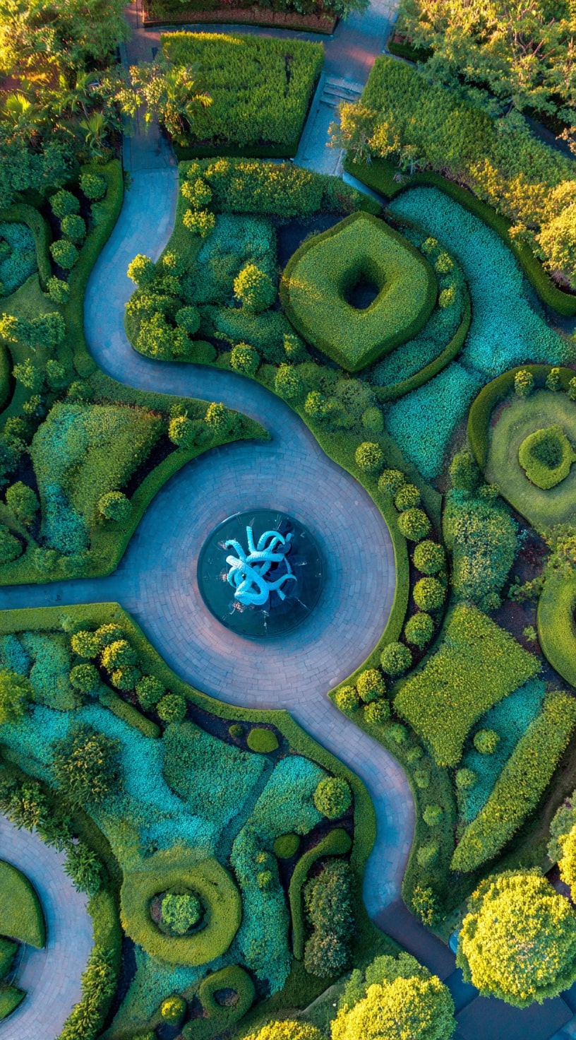 A Backyard Maze of Green Wonder