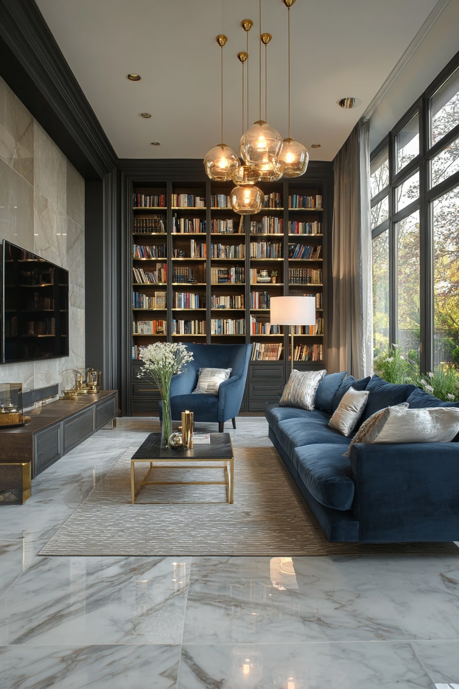 Navy and Gold for Classic Luxury