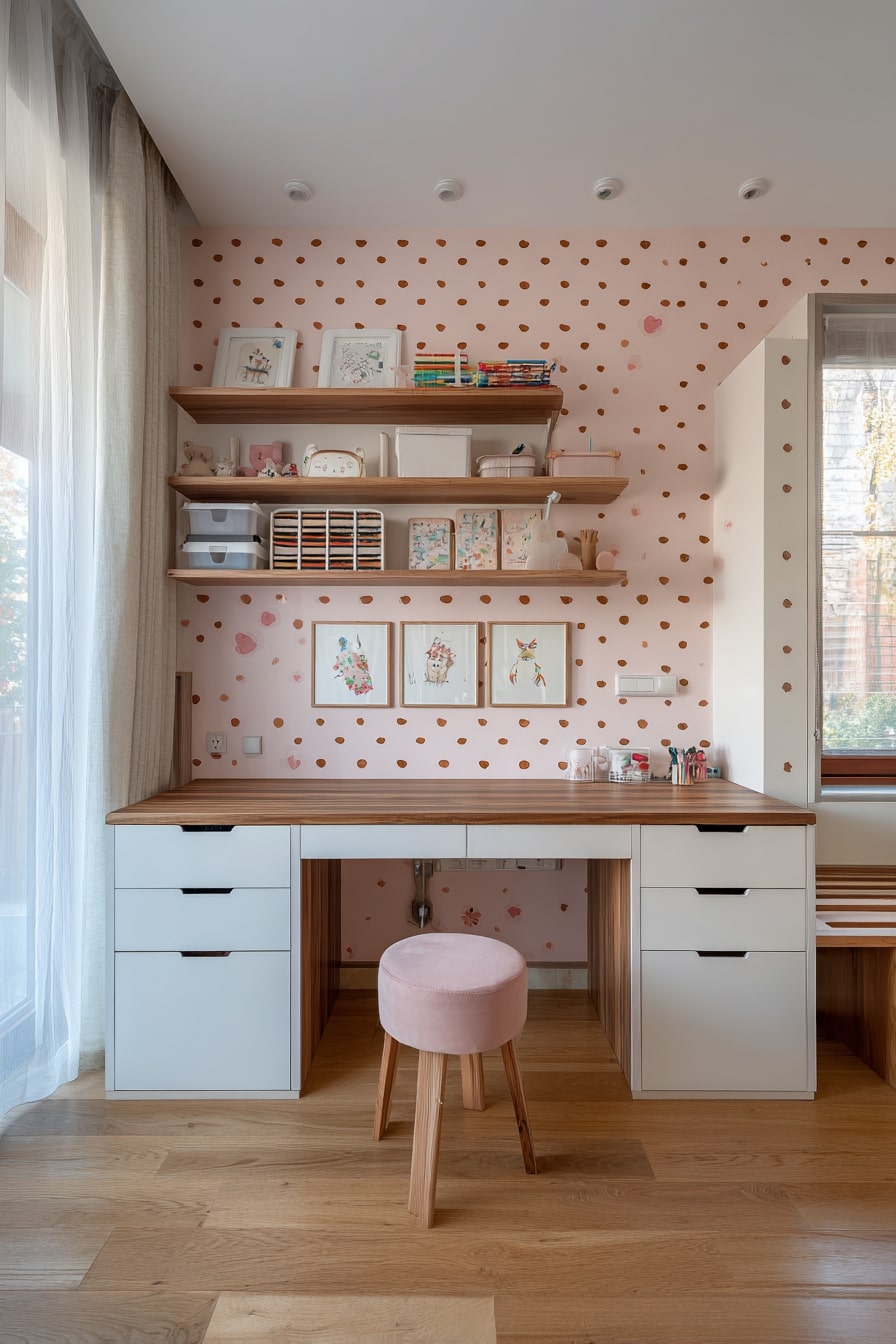Playful Workspace with Growing Room