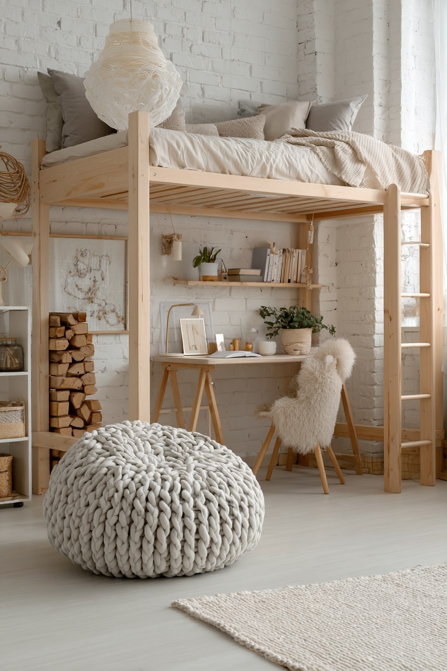 Smart Loft Living with Cozy Layers